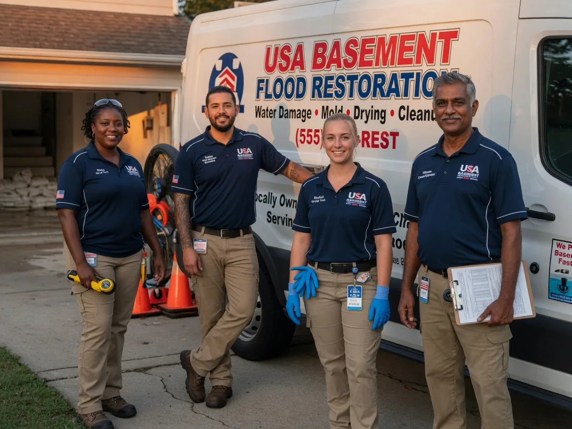 Basement Flood Cleanup company in Little Lake, MI